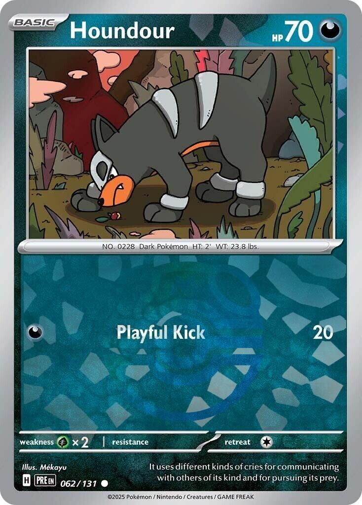 Houndour [Master Ball] 062/143 - Prismatic Evolutions