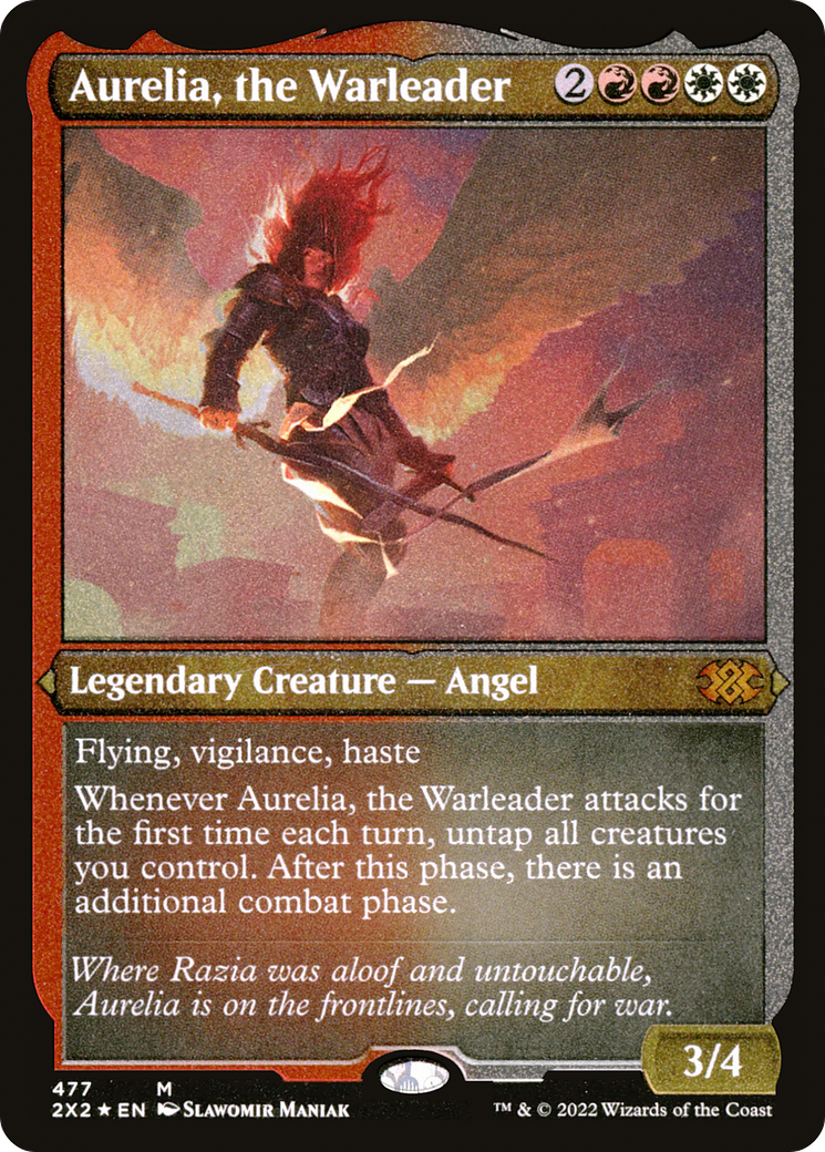 Aurelia, the Warleader ( Etched Foil )