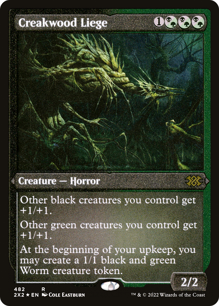 Creakwood Liege ( Etched Foil )