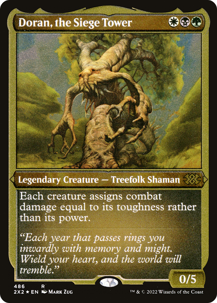 Doran, the Siege Tower ( Etched Foil )