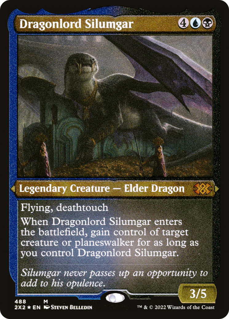 Dragonlord Silumgar ( Etched Foil )