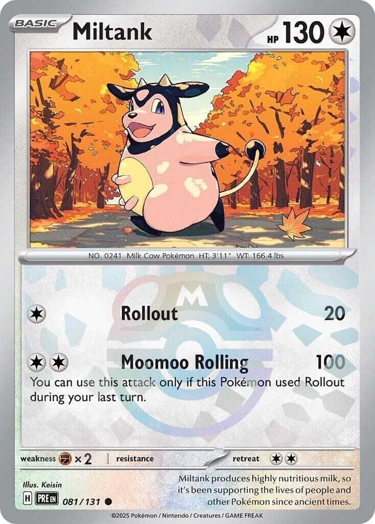 Miltank [Master Ball] 081/143 - Prismatic Evolutions