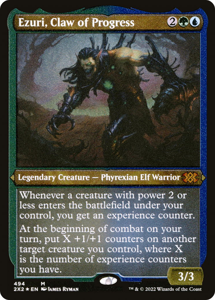 Ezuri, Claw of Progress ( Etched Foil )