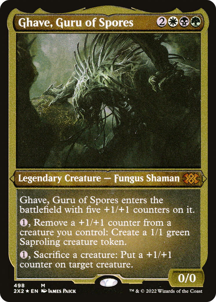 Ghave, Guru of Spores ( Etched Foil )