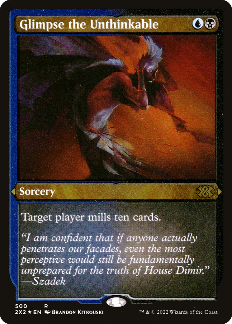 Glimpse the Unthinkable ( Etched Foil )
