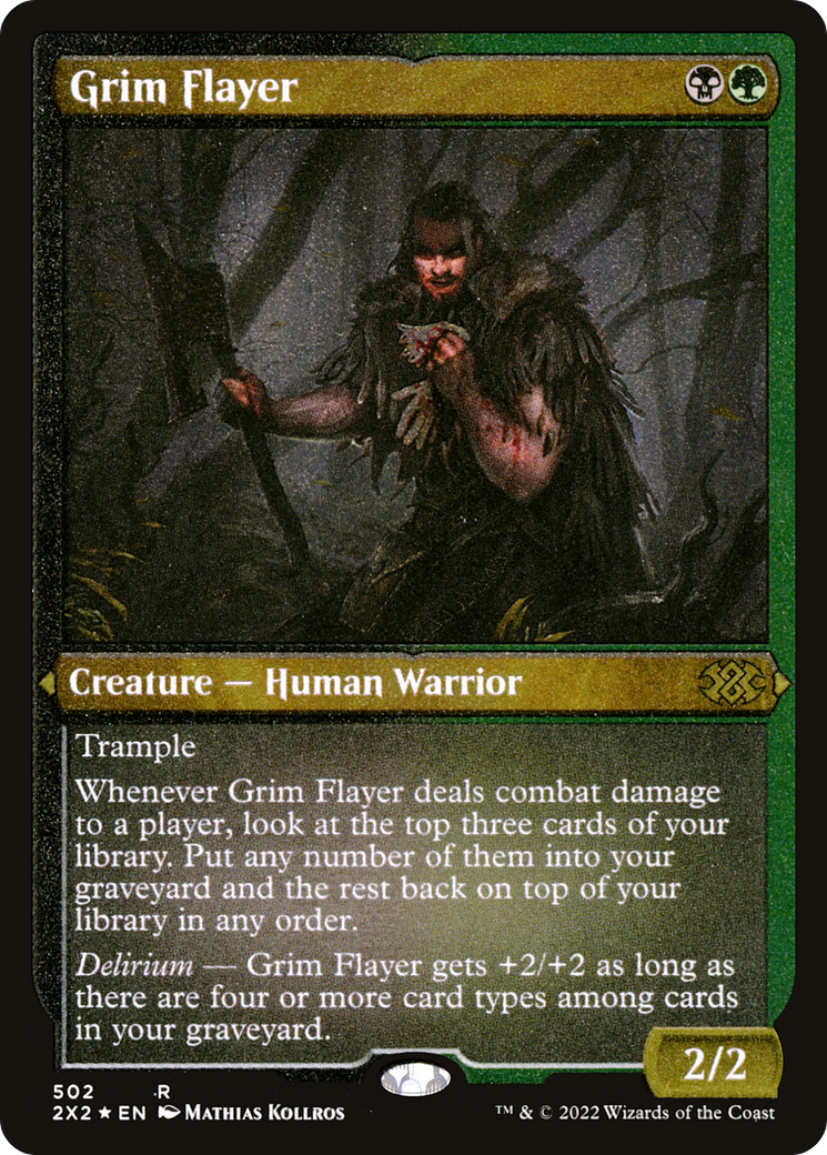 Grim Flayer ( Etched Foil )