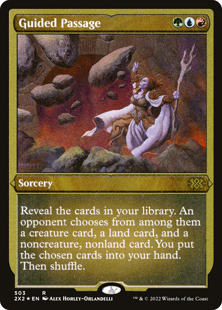 Guided Passage ( Etched Foil )