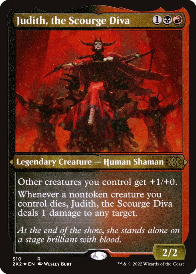 Judith, the Scourge Diva ( Etched Foil )