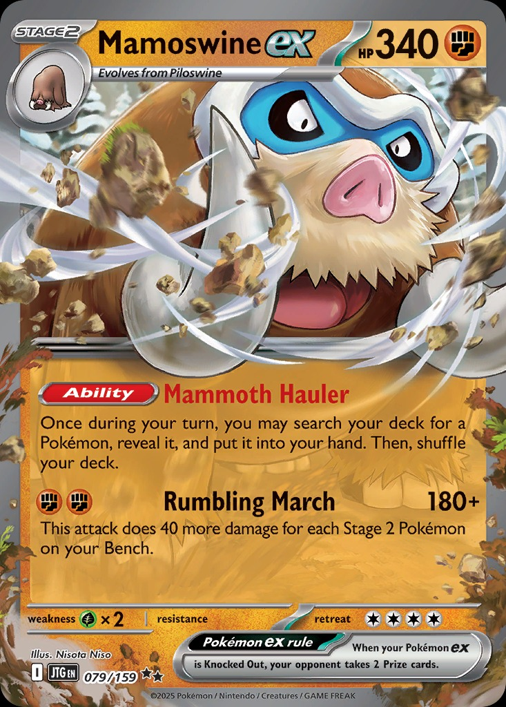 Mamoswine ex 079/159 - Journey Together