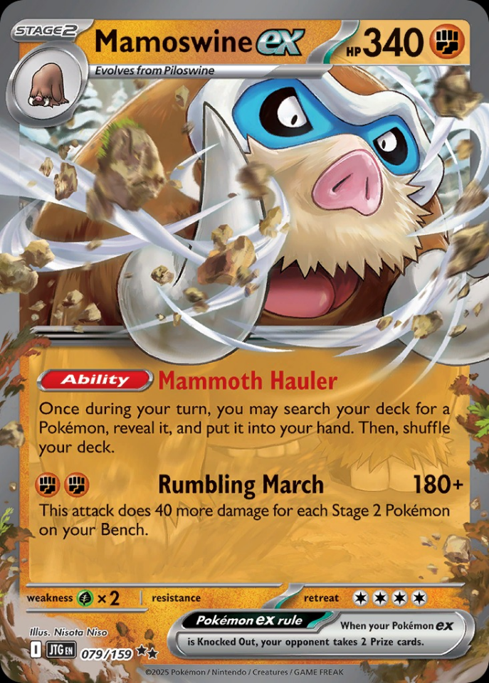 Mamoswine ex 079/159 - Journey Together