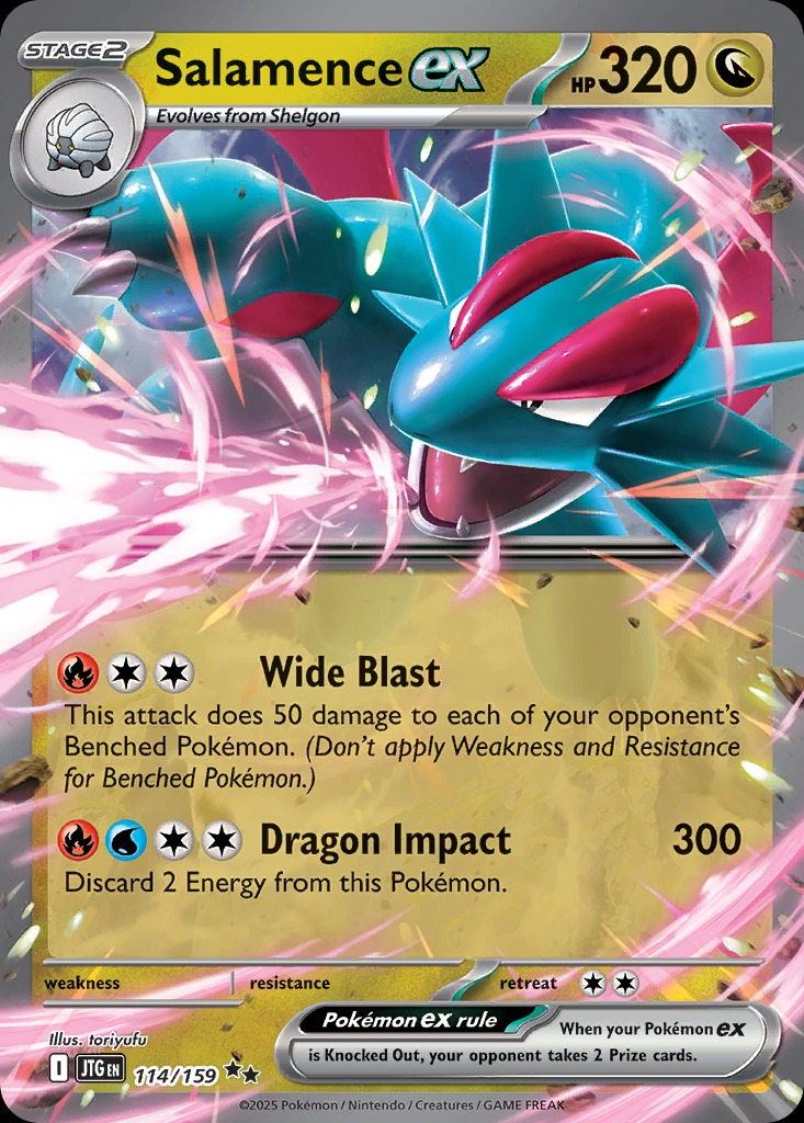 Salamence ex 114/159 - Journey Together