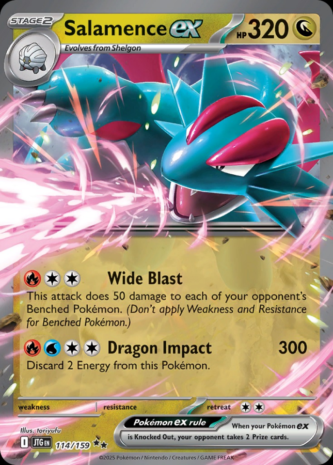 Salamence ex 114/159 - Journey Together