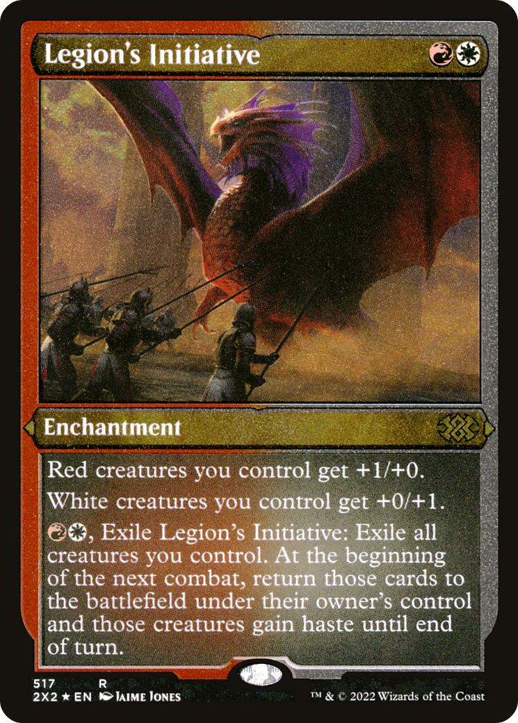 Legion's Initiative ( Etched Foil )