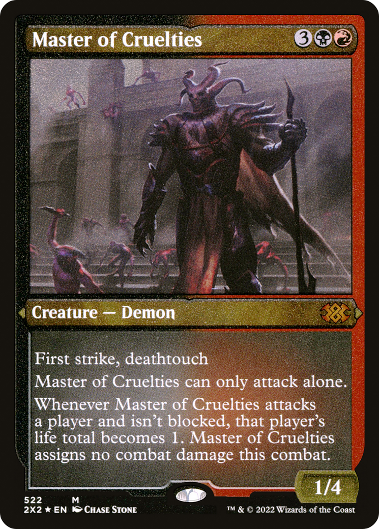 Master of Cruelties ( Etched Foil )