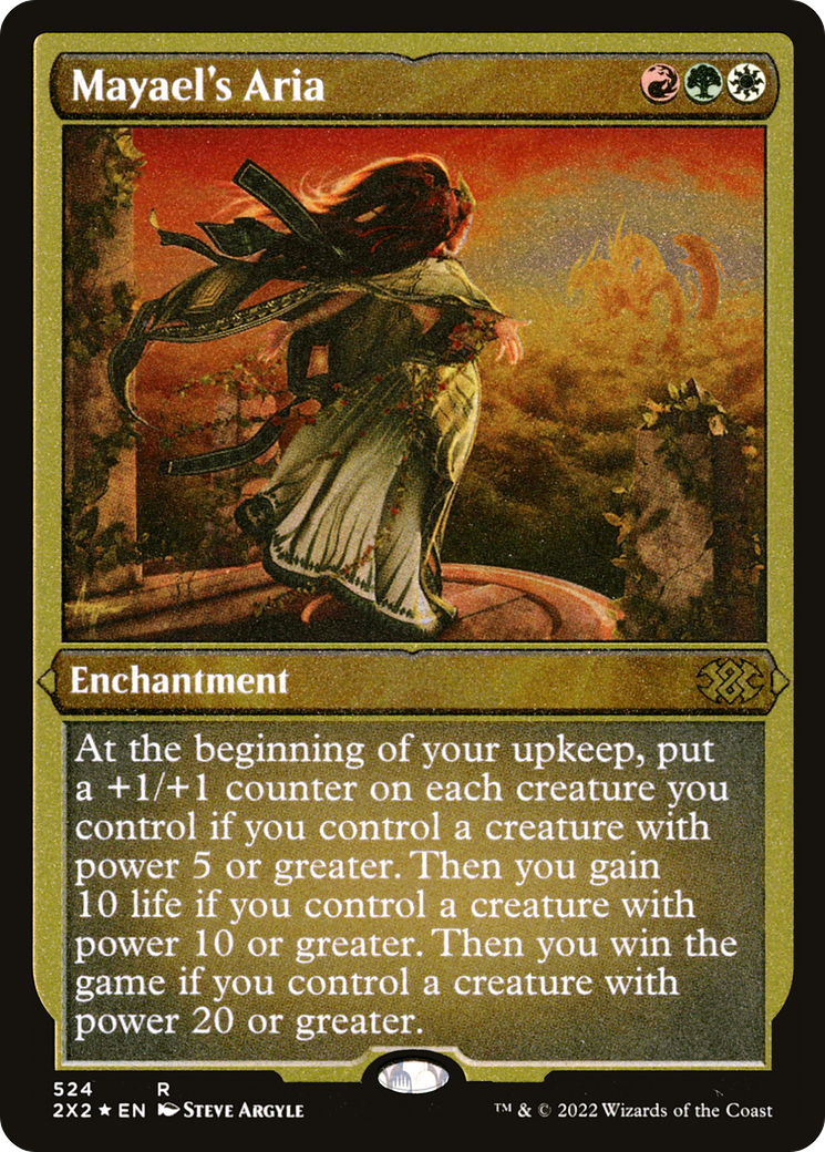 Mayael's Aria ( Etched Foil )