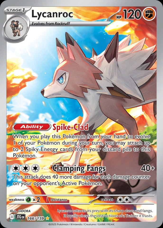Lycanroc 166/159 - Journey Together