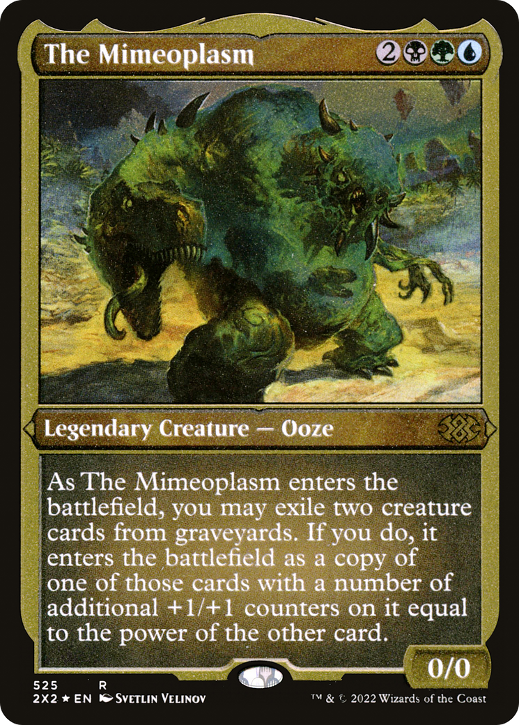 The Mimeoplasm ( Etched Foil )