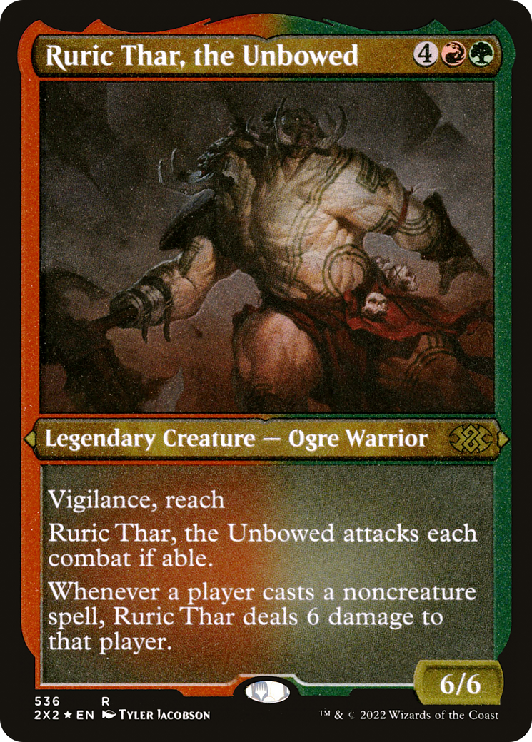 Ruric Thar, the Unbowed ( Etched Foil )