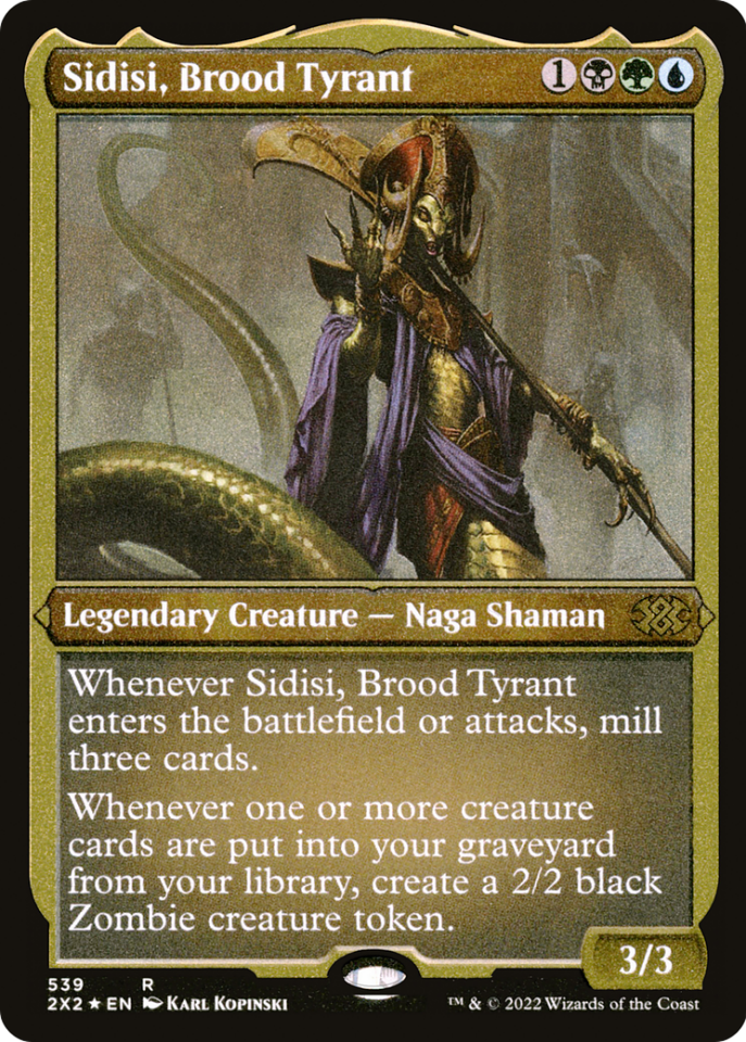 Sidisi, Brood Tyrant ( Etched Foil )