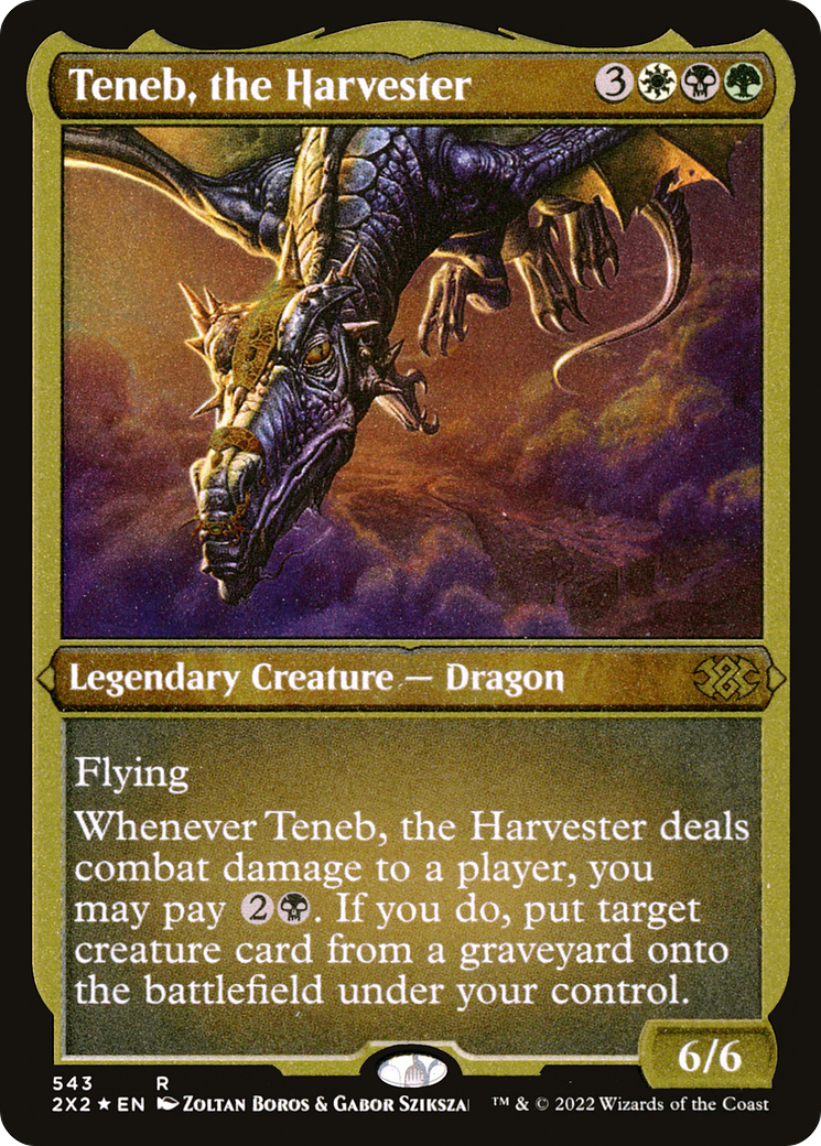 Teneb, the Harvester ( Etched Foil )