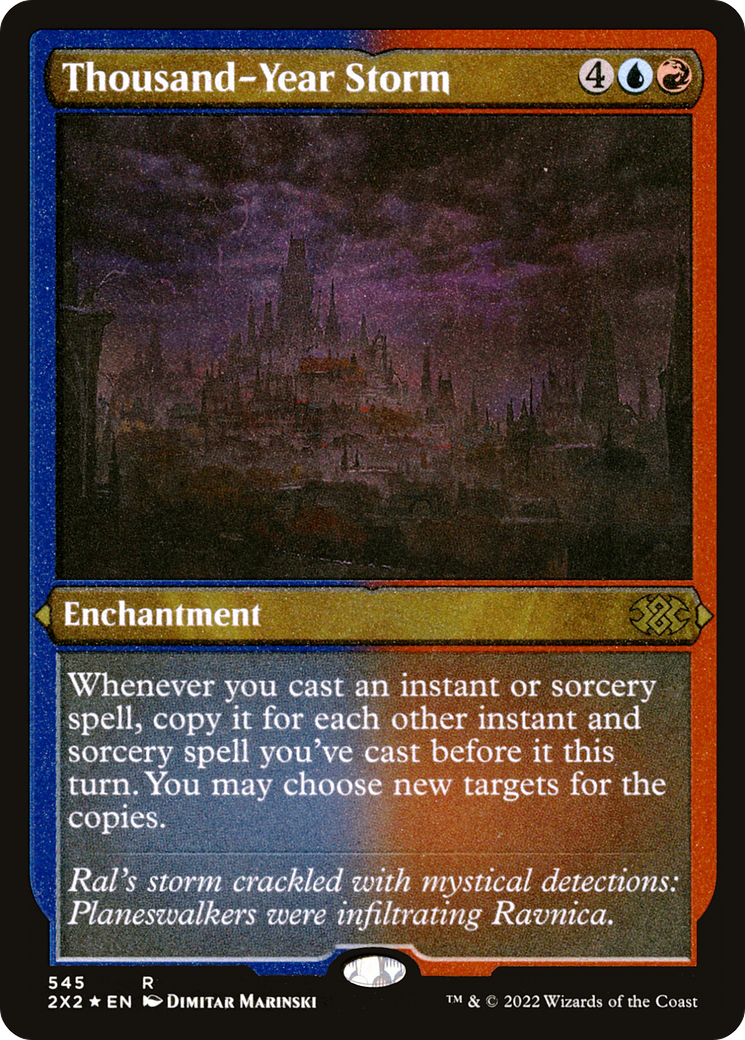 Thousand-Year Storm ( Etched Foil )