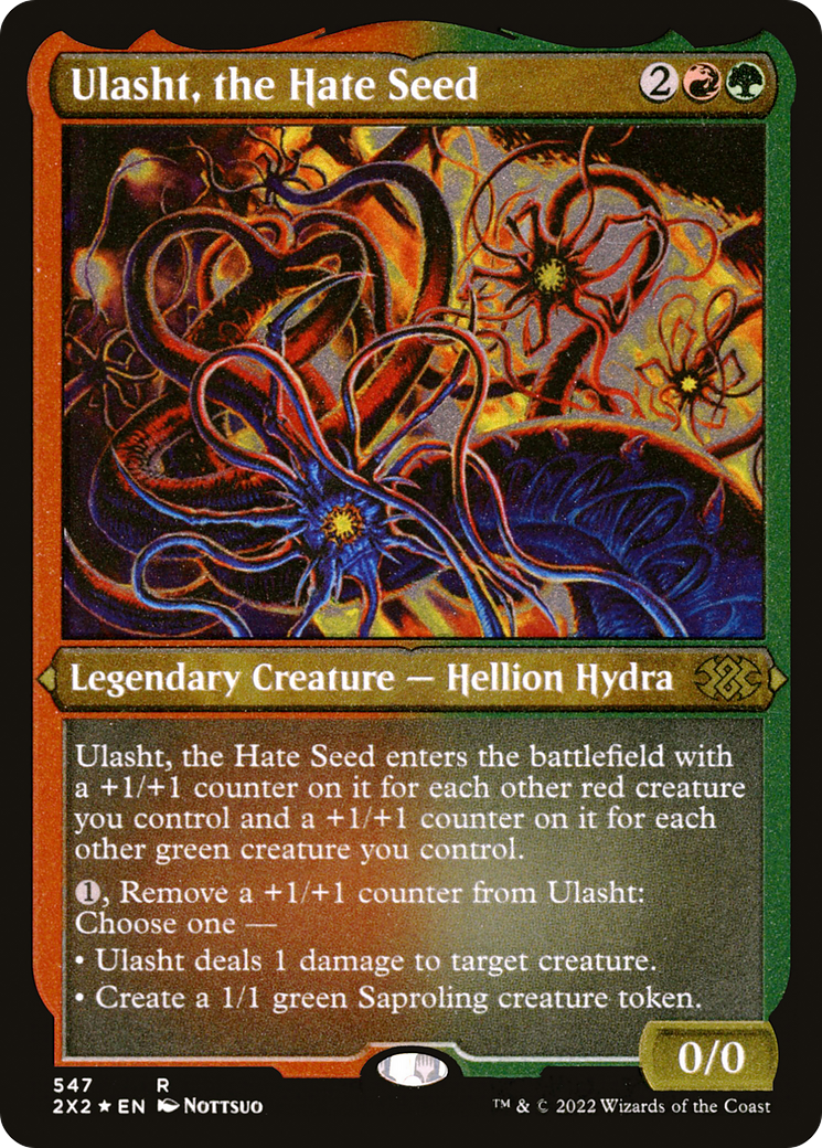Ulasht, the Hate Seed ( Etched Foil )