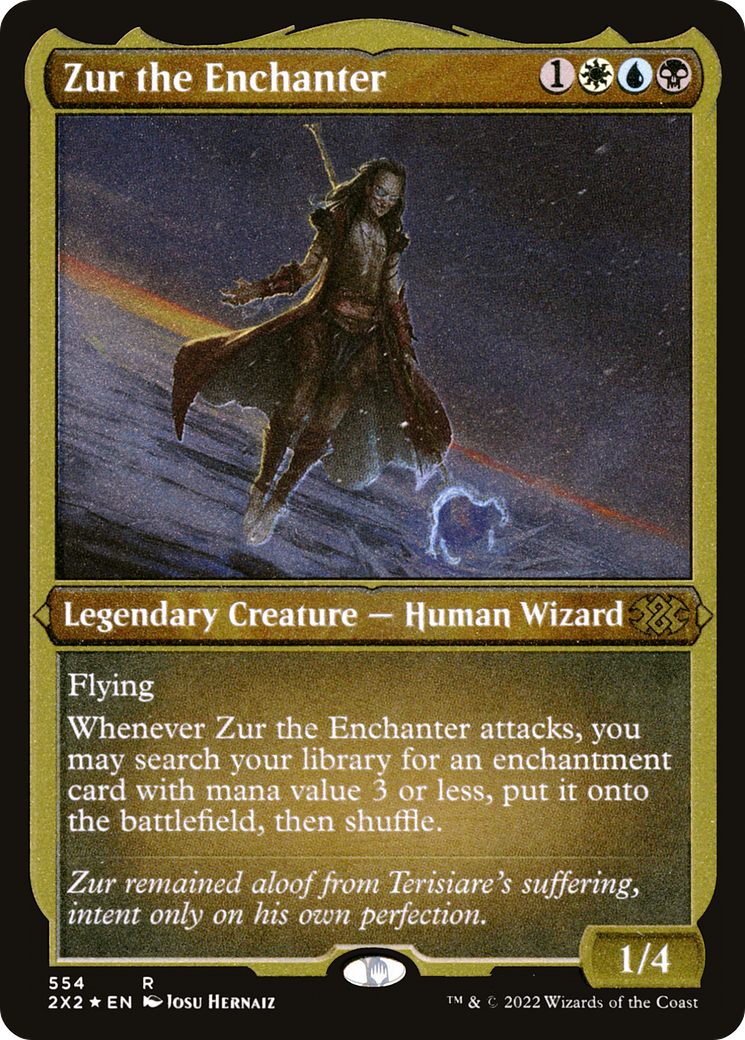 Zur the Enchanter ( Etched Foil )