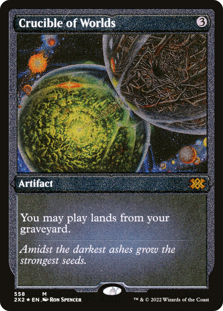 Crucible of Worlds ( Etched Foil )