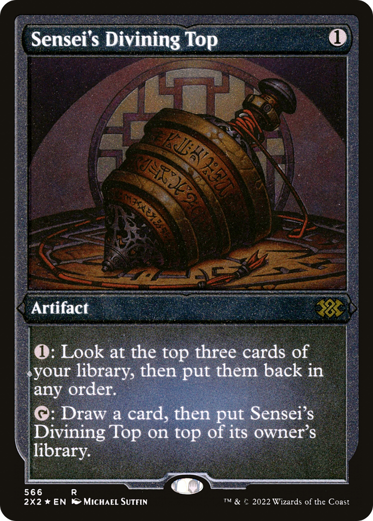 Sensei's Divining Top ( Etched Foil )