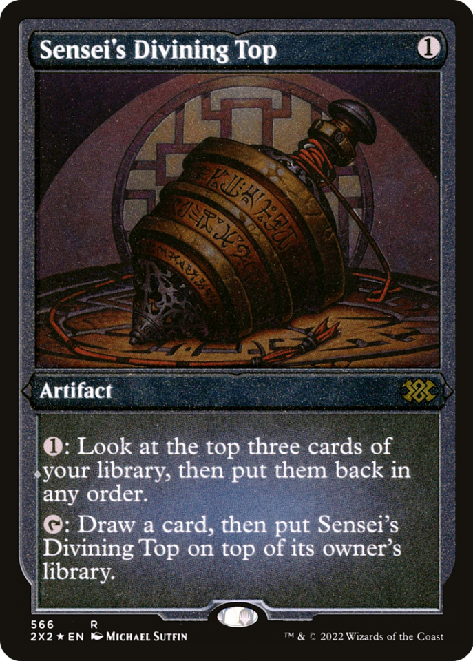 Sensei's Divining Top ( Etched Foil )