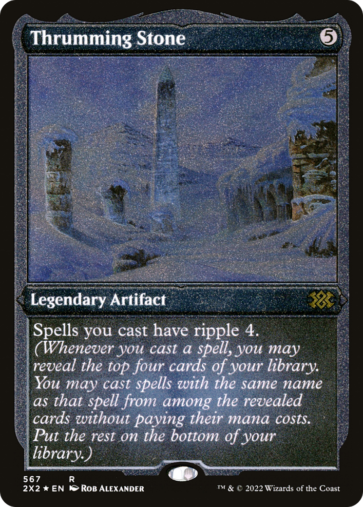 Thrumming Stone ( Etched Foil )