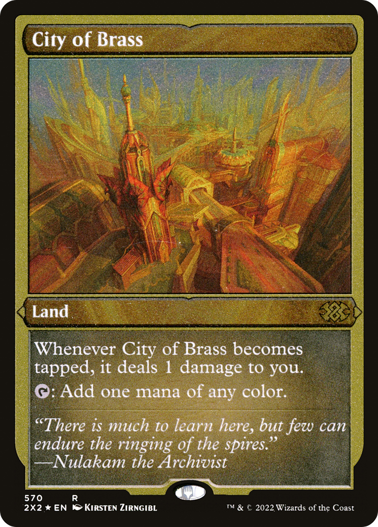 City of Brass ( Etched Foil )