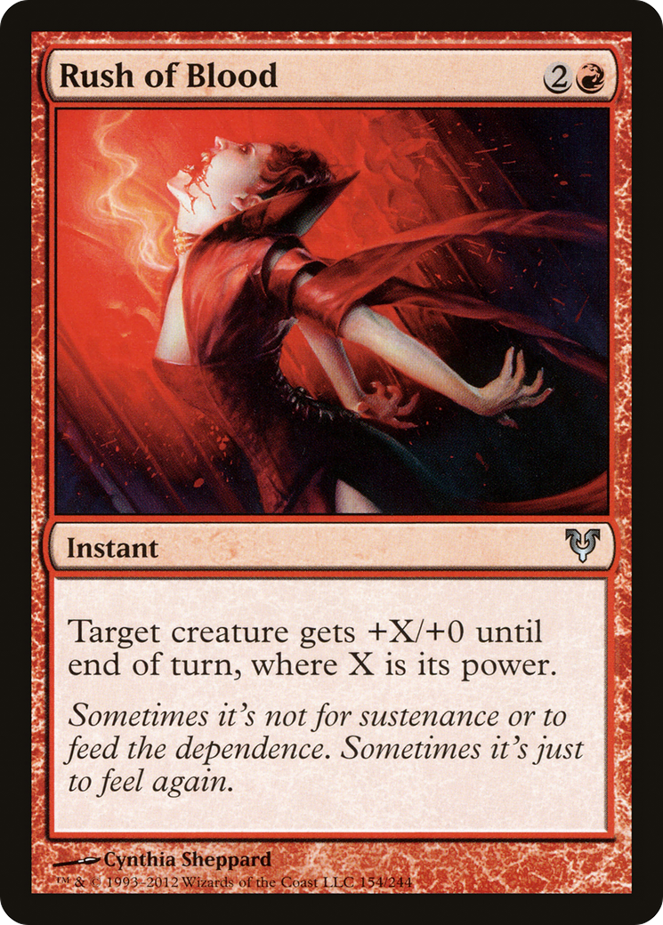Rush of Blood ( Traditional Foil )