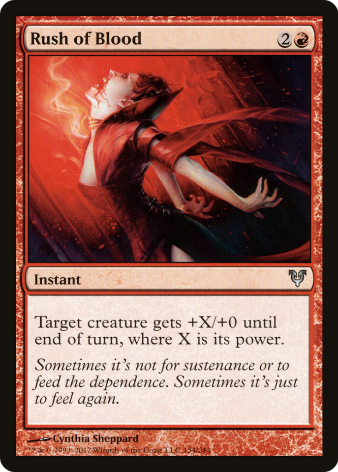 Rush of Blood ( Traditional Foil )