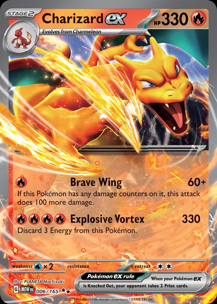 Charizard ex 006/165 - Scarlet&Violet 151
