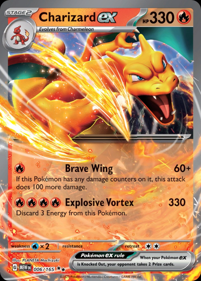 Charizard ex 006/165 - Scarlet&Violet 151