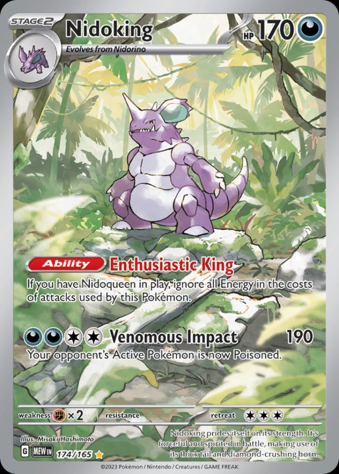 Nidoking 174/165 - Scarlet&Violet 151