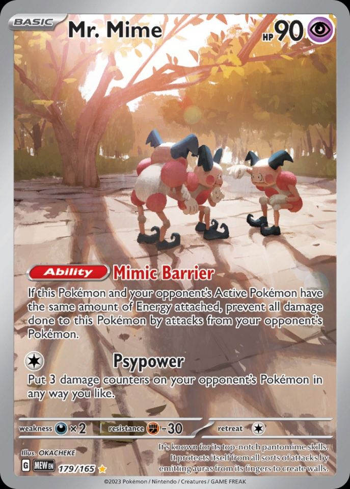Mr. Mime 179/165 - Scarlet&Violet 151