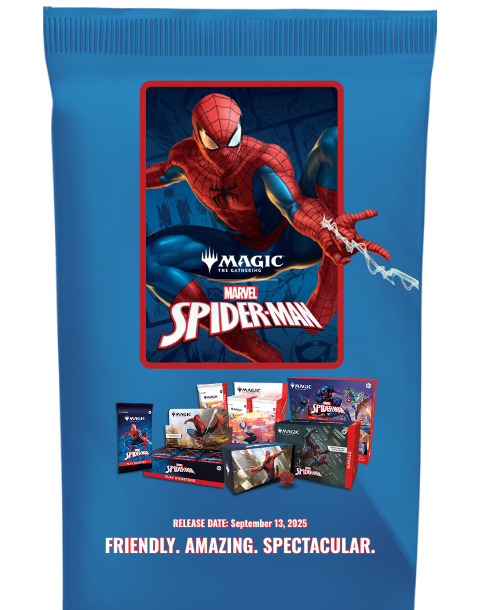 Yakında Stoklarda ! <br> Magic: The Gathering <br> Marvel's Spider-Man<br> Ürünleri İncele